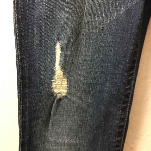 Sammie Distressed Straight Leg Jeans Size 6 - Picture 14 of 16